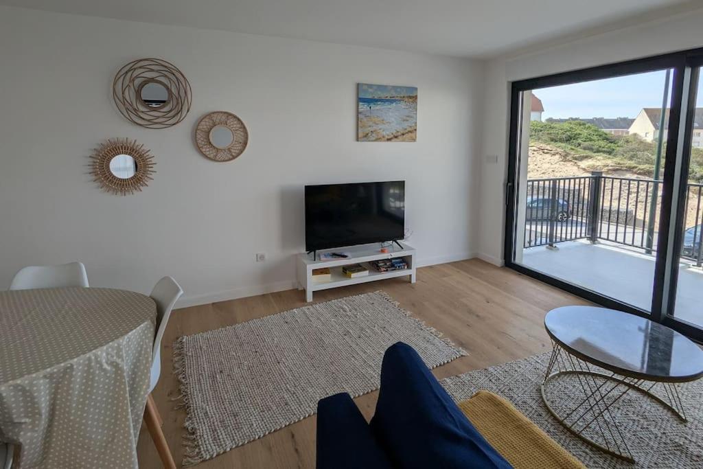 Evasion Plage - Appartement Lumineux Plein Centre Et 150M Plage Neufchâtel-Hardelot Exterior foto