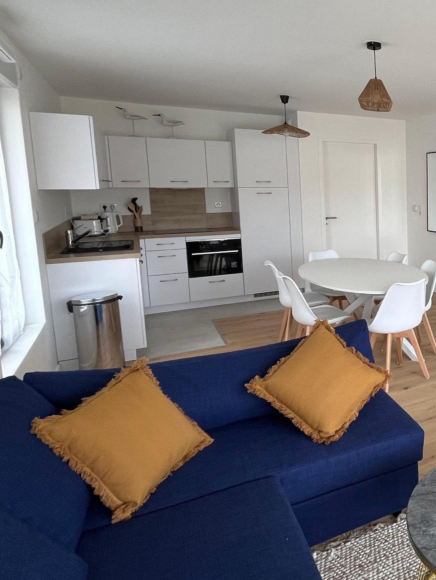 Evasion Plage - Appartement Lumineux Plein Centre Et 150M Plage Neufchâtel-Hardelot Exterior foto